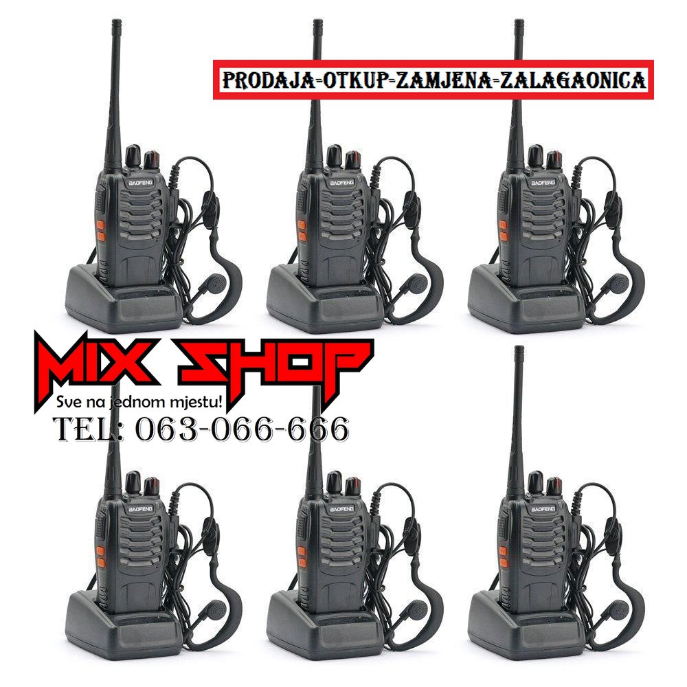 BAOFENG Radio Stanice Voki toki MOTOROLA Stanica Walkie Talkie
