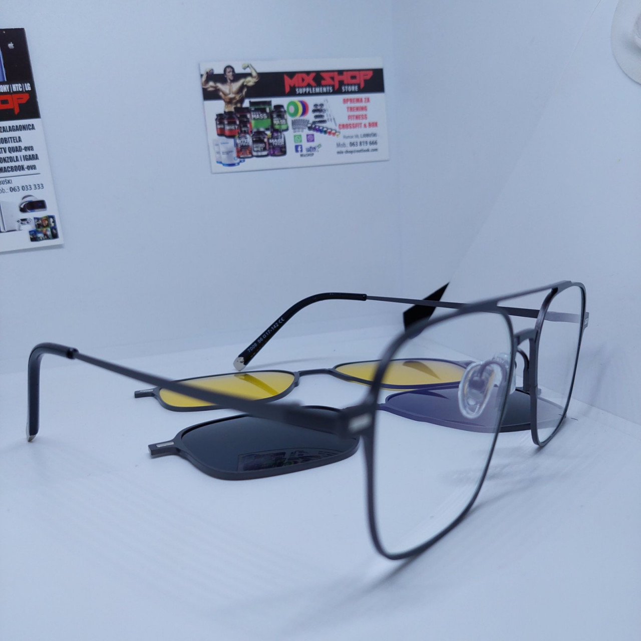 3u1 SUNČANE NAOČALE Sunglasses NAOČARE Polar Clip on Magnet