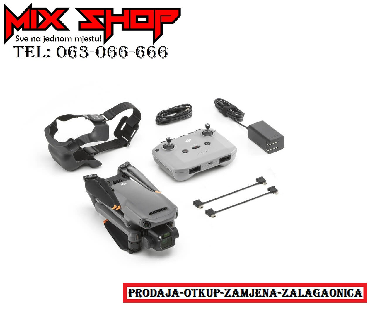 DJI MAVIC 3 HASSELBLAD *Novo*Garancija* Sa pro gl daljinskim