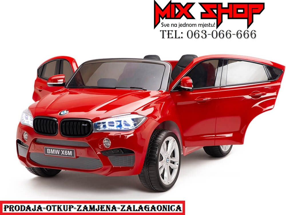 BMW X6M Dječiji dječji auto autić autići akumulator za djecu X6 M