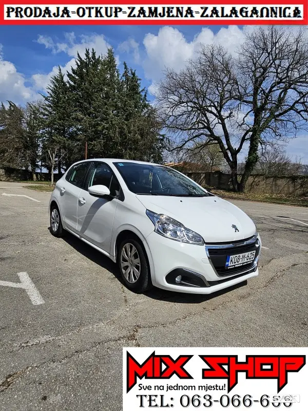Peugeot 208 1.6 HDI Registriran 129 prešao,4 vrata TOP 1,6 1.6HDI
