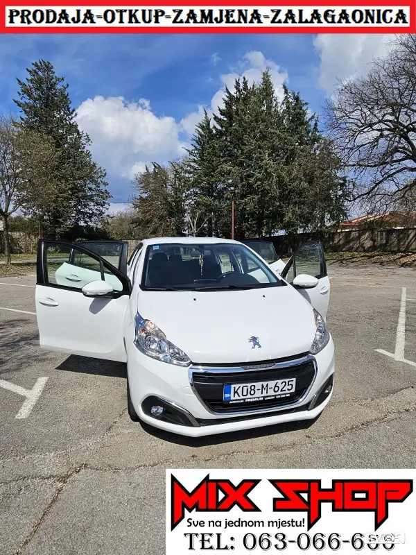 Peugeot 208 1.6 HDI Registriran 129 prešao,4 vrata TOP 1,6 1.6HDI
