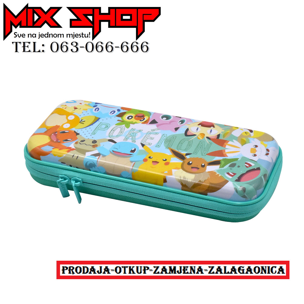 Nintendo Switch Pokemon Pikachu Friends Vault Travel Case 2 Oled