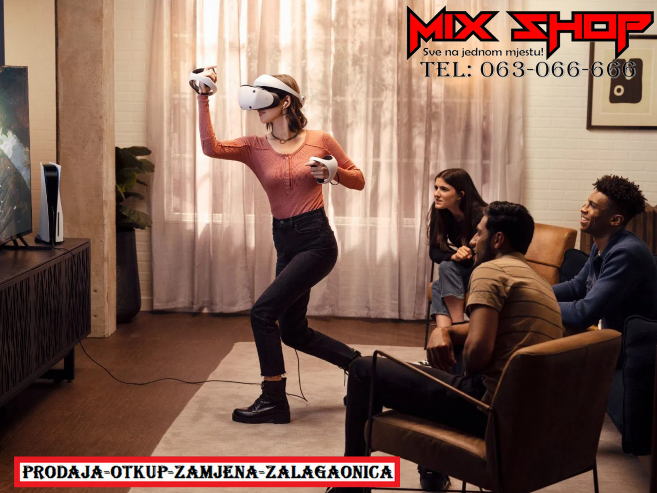 PS5 PLAYSTATION 5 VR2 Naočale +Horizon Call of Mountain SONY VR 2