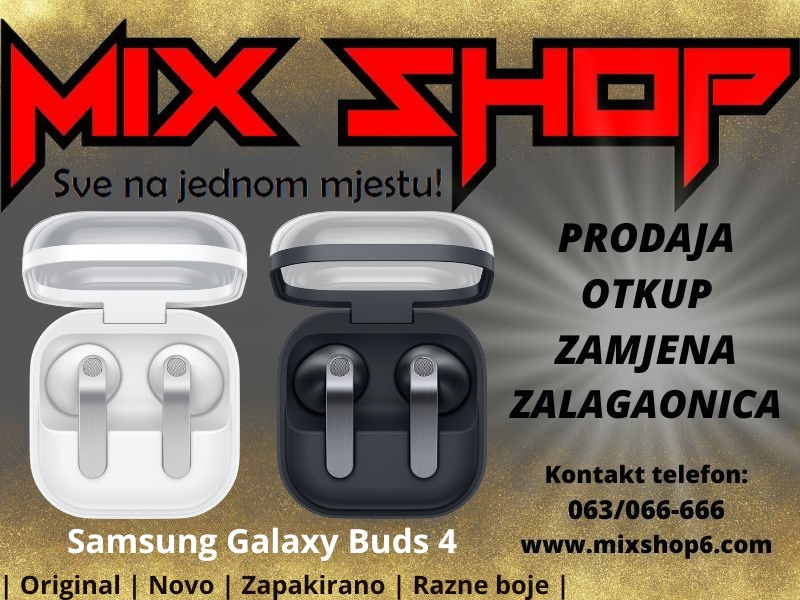 SAMSUNG GALAXY BUDS 4 Novo Bežične Bluetooth Wireless buds4