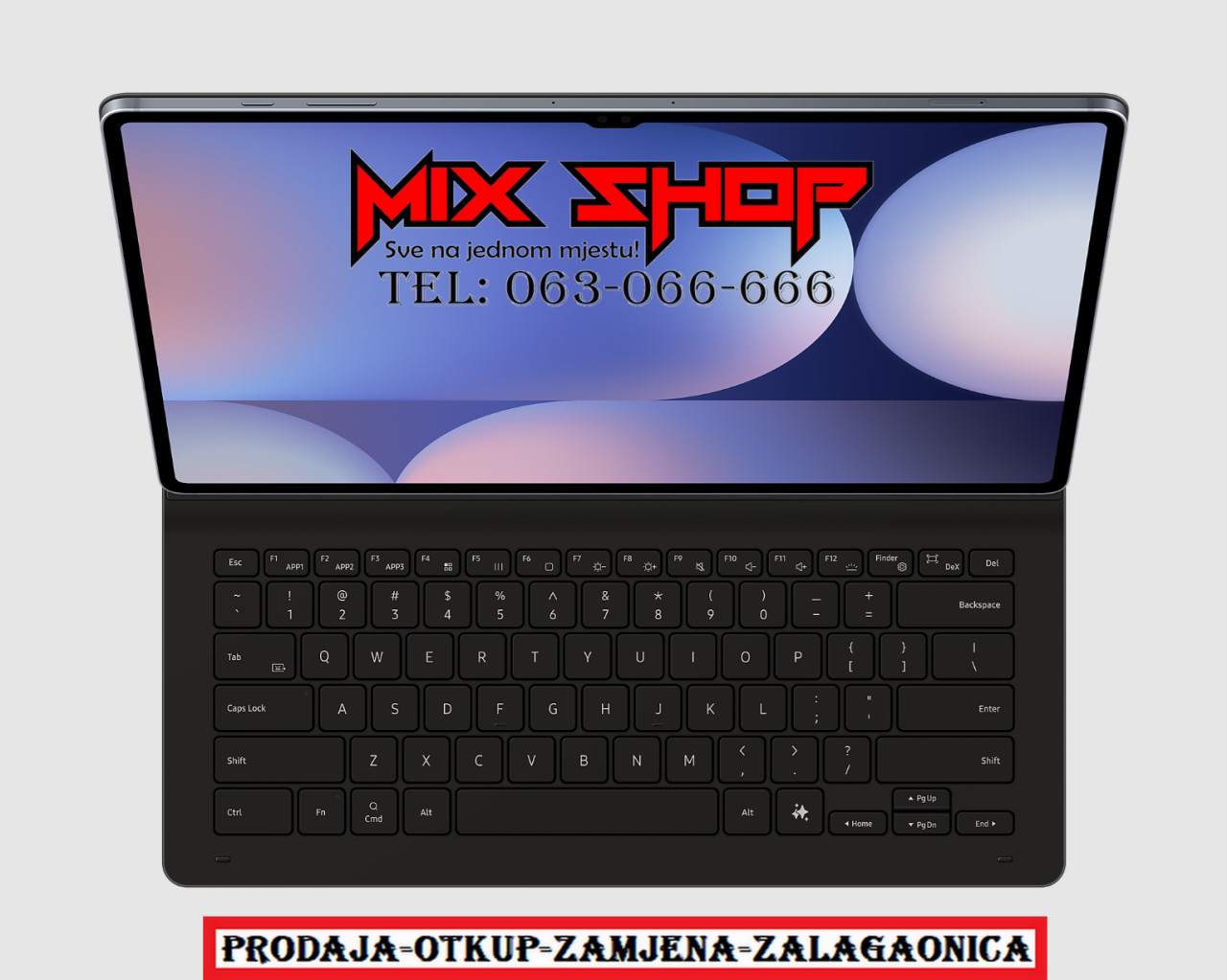 GALAXY TAB S9 S10 ULTRA 5G Samsung Book Cover Keyboard Tipkovnica