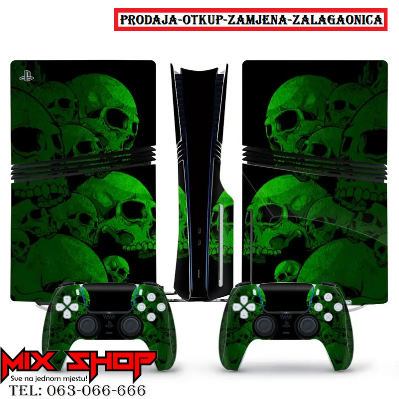 Naljepnica Sticker Stiker za Sony PS5 Playstation 5 Fat/Slim/Pro