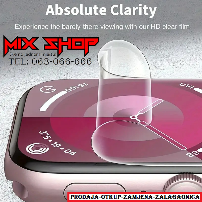 Zaštita za staklo Apple Watch 10 46mm ULTRA 1 2 3 49mm zaštitno