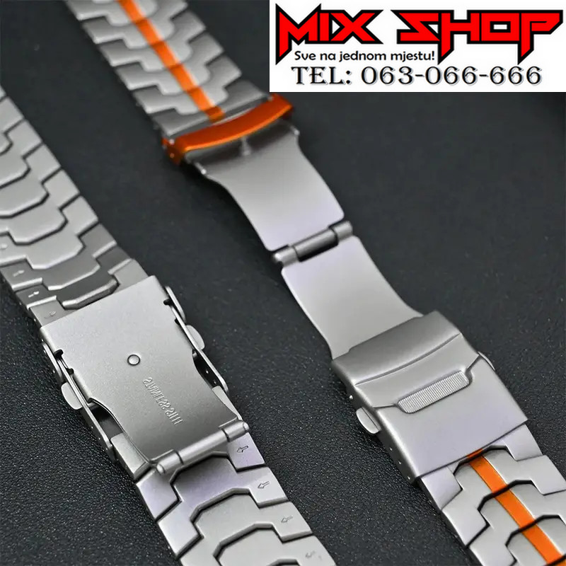 Metalni remen Apple Watch 10 11 ULTRA 2 3 SE kaiš belt sat series