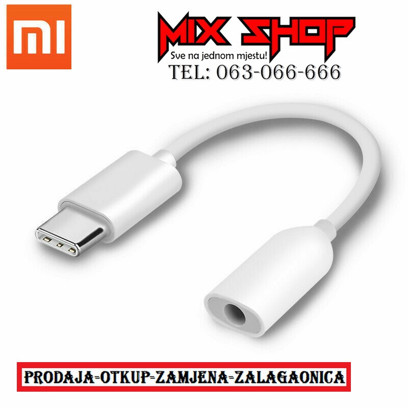 Usb Type C to 3.5mm jack adapter prelaz za slušalice nastavak 3.5
