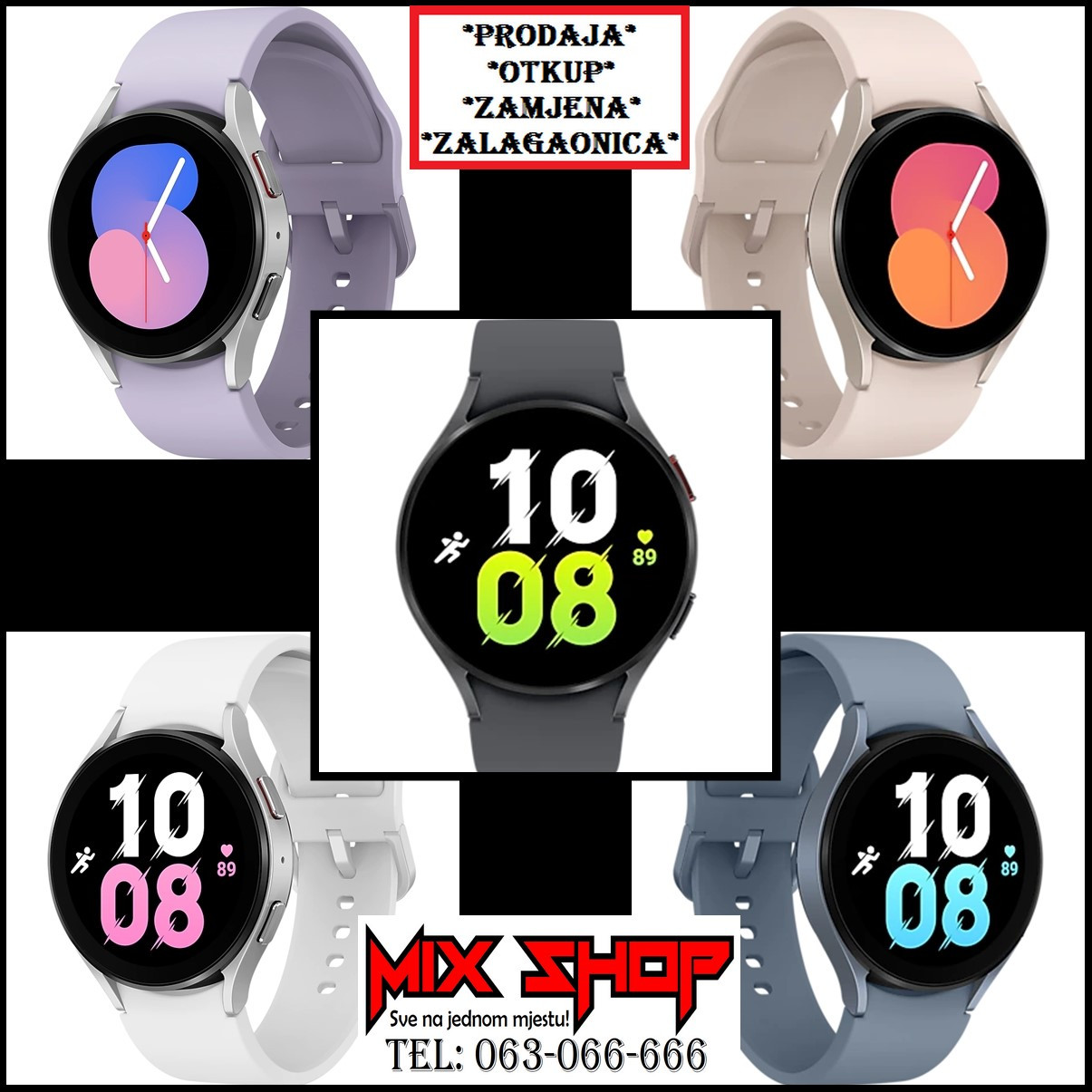SAMSUNG GALAXY Watch 5 SAT 40mm|44mm GARANCIJA Watch5 smart 40 44