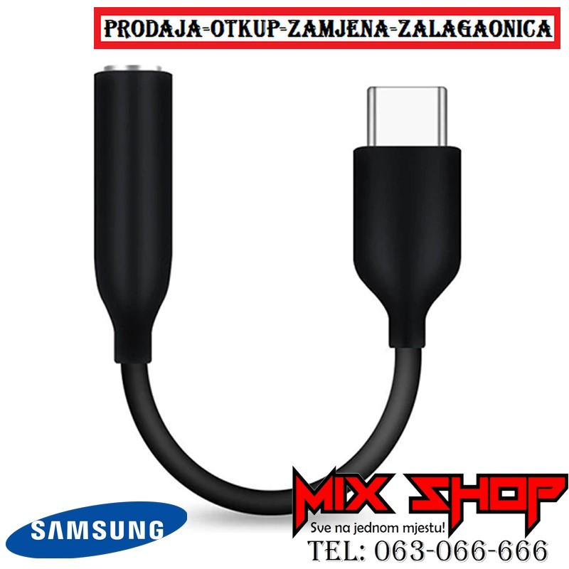 Usb Type C to 3.5mm jack adapter prelaz za slušalice nastavak 3.5
