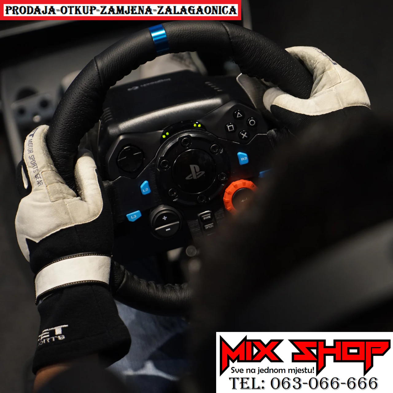 G29 SE Driving Force Racing Wheel +Shifter PS4 PS5 PS 4 5 mjenjač