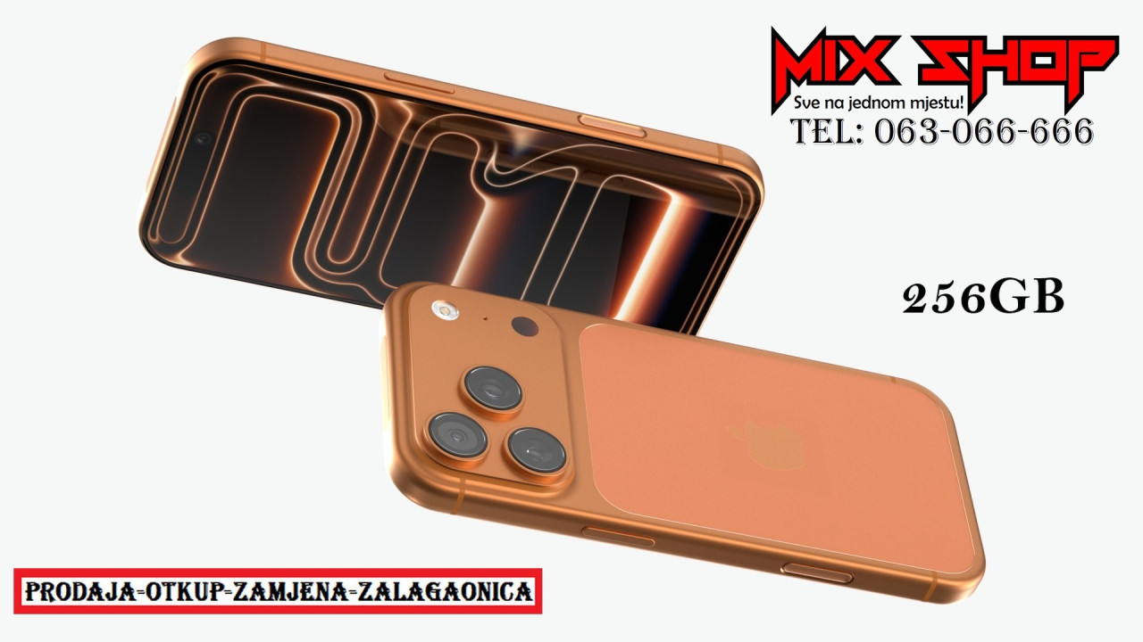 Apple Iphone 17 PRO MAX 256GB *Garancija*Zamjena*Sve boje* eSim