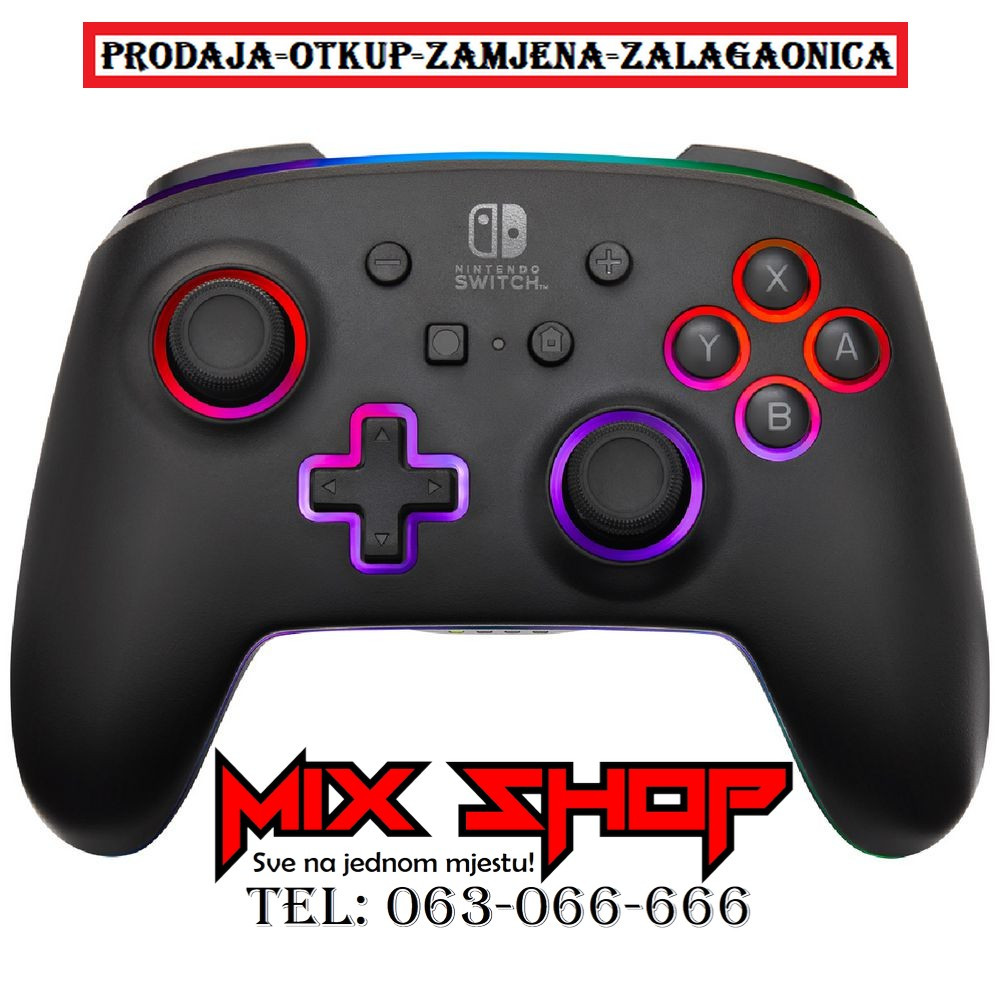Enhanced wireless controller nintendo switch lumectra oled 2 rgb