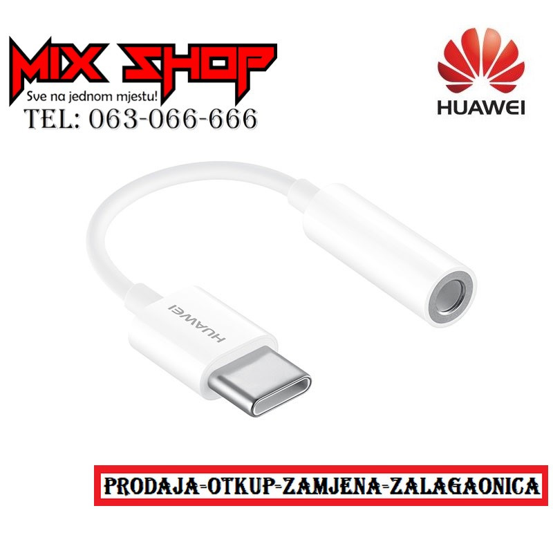 Usb Type C to 3.5mm jack adapter prelaz za slušalice nastavak 3.5