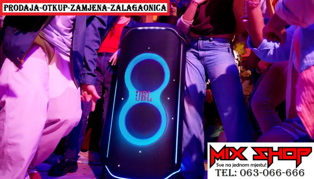 JBL PartyBox ULTIMATE 1100W Zvučnik Party Box IZDAVANJE Najam