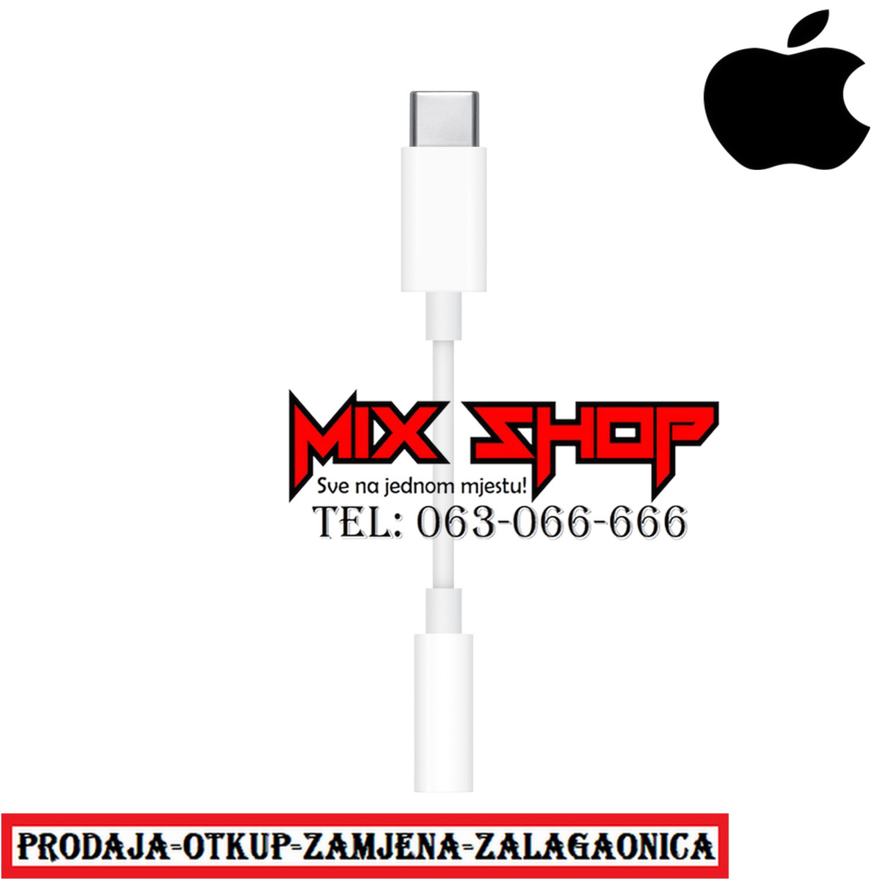 Usb Type C to 3.5mm jack adapter prelaz za slušalice nastavak 3.5