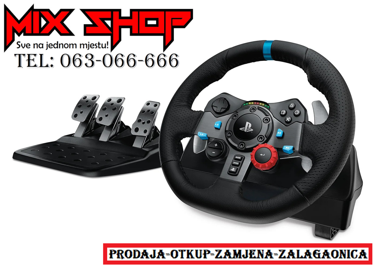 LOGITECH G29 Driving Force Racing Wheel PS4 PS5 PLAYSTATION 4 5