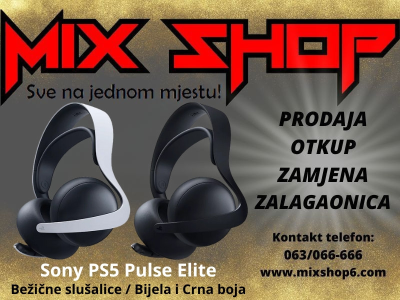 SONY PULSE ELITE Playstation 5 PS5 Bežične Bluetooth Wireless