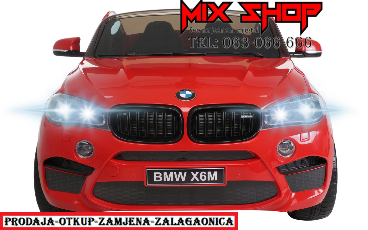 BMW X6M Dječiji dječji auto autić autići akumulator za djecu X6 M