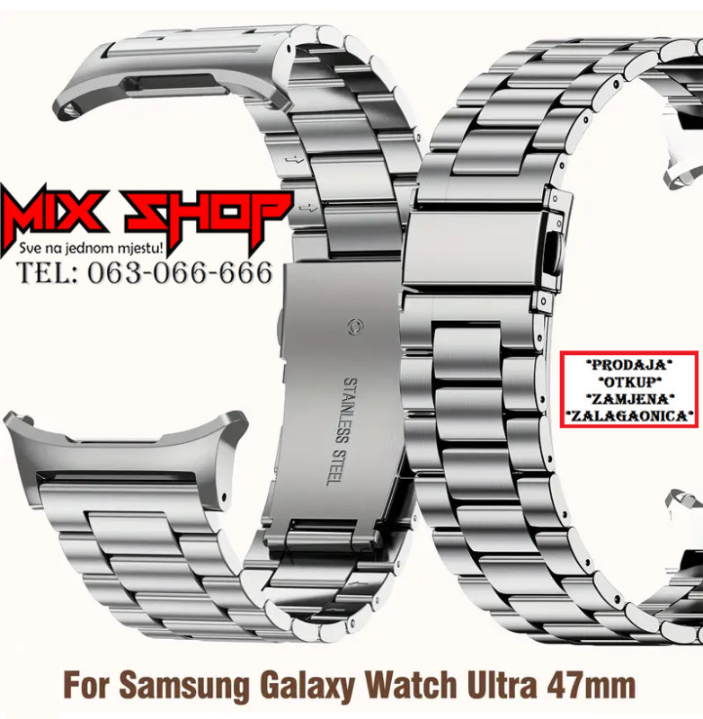 Metalni remen Samsung Galaxy Watch ULTRA 1/2 47mm kaiš sat ultra2
