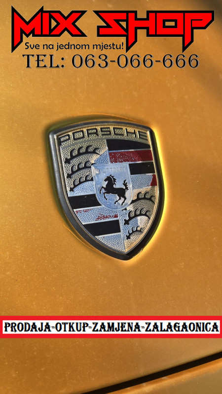 Porsche Panamera, Cayenne, Macan znak za haubu prednji