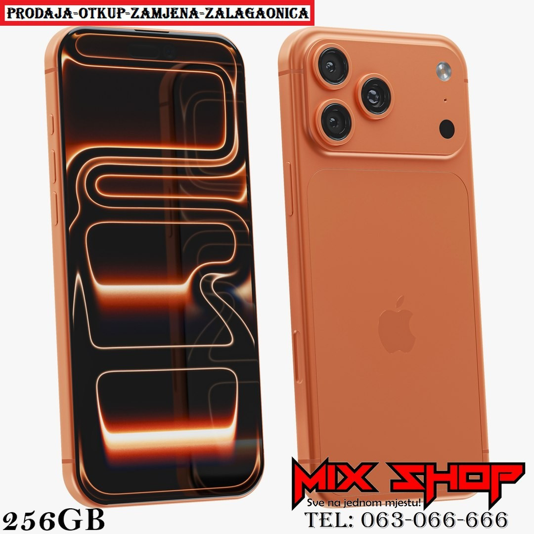 Apple Iphone 17 PRO MAX 256GB *Garancija*Zamjena*Sve boje* eSim