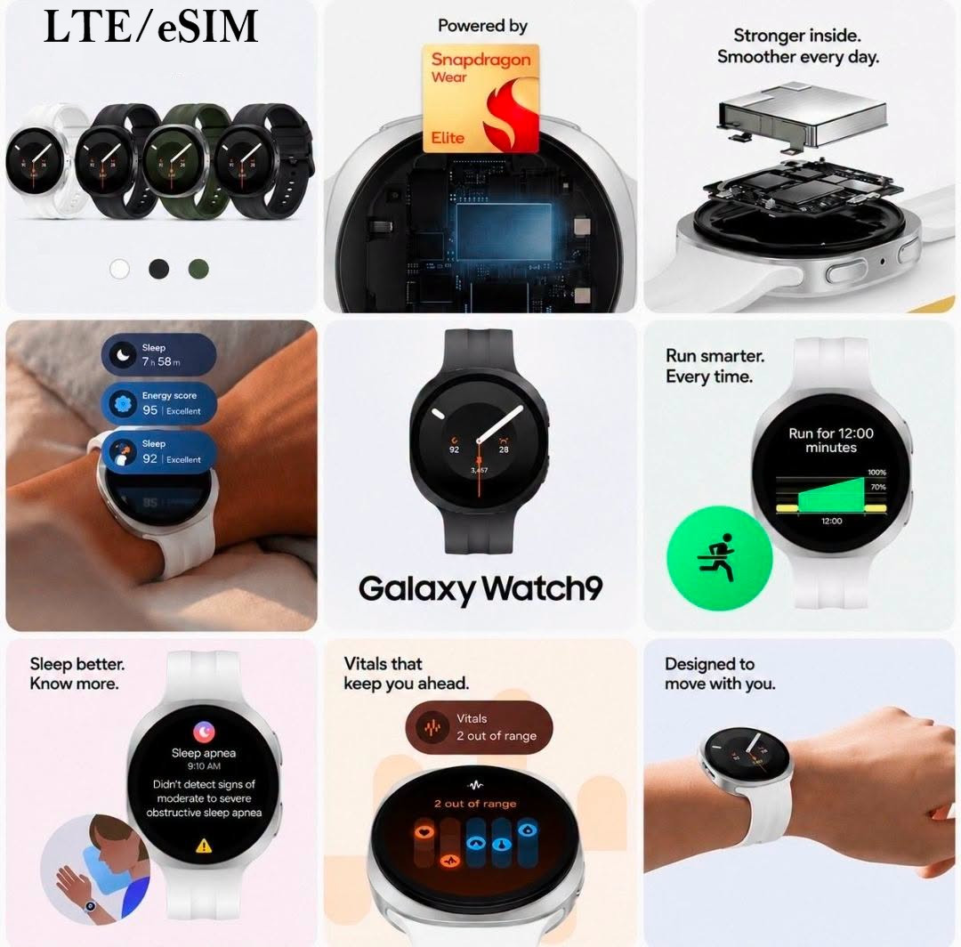 SAMSUNG GALAXY Watch 9 LTE sat 40mm|44mm GARANCIJA Watch9 40 44