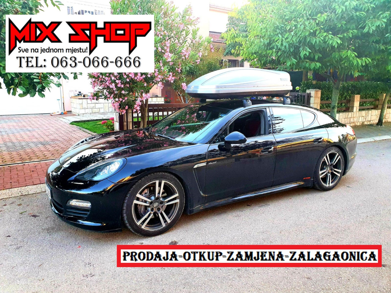 Krovni kofer i nosači THULE za Porsche Panamera *NOVOO* nosač
