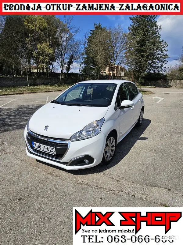Peugeot 208 1.6 HDI Registriran 129 prešao,4 vrata TOP 1,6 1.6HDI
