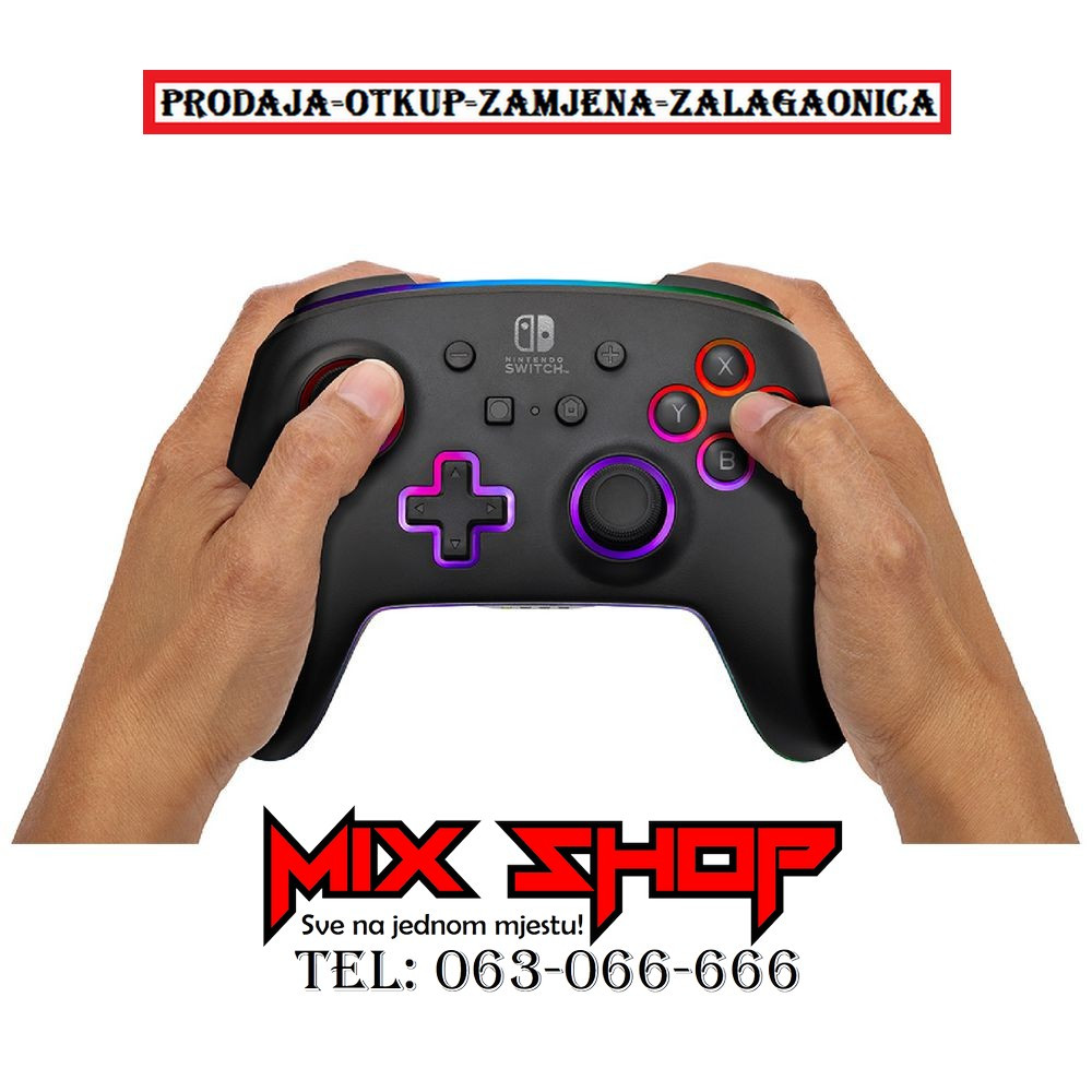 Enhanced wireless controller nintendo switch lumectra oled 2 rgb