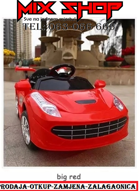 FERRARI Dječiji dječji dječi auto autić auti za djecu akumulator