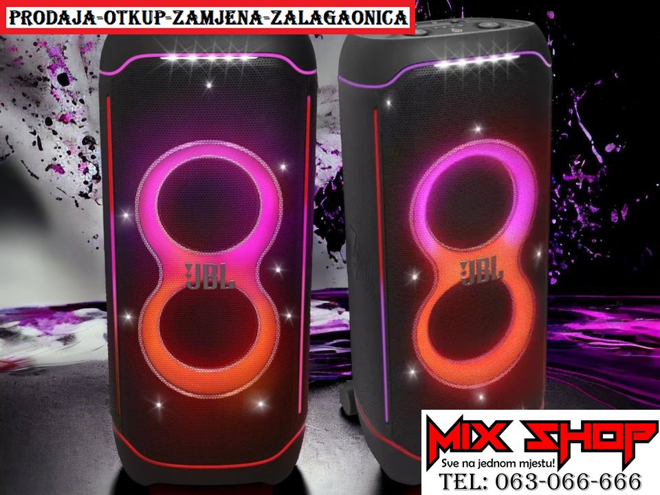 JBL PartyBox ULTIMATE 1100W Zvučnik Party Box IZDAVANJE Najam