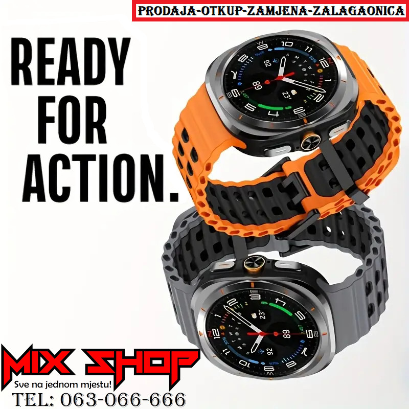 Silikonski remen Samsung Galaxy Watch Ultra 1 i 2 47mm sat ultra2