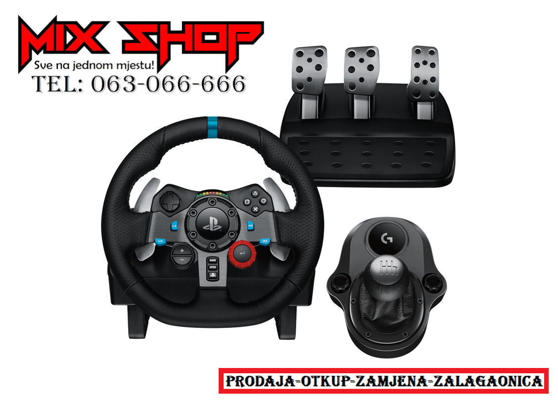 G29 SE Driving Force Racing Wheel +Shifter PS4 PS5 PS 4 5 mjenjač