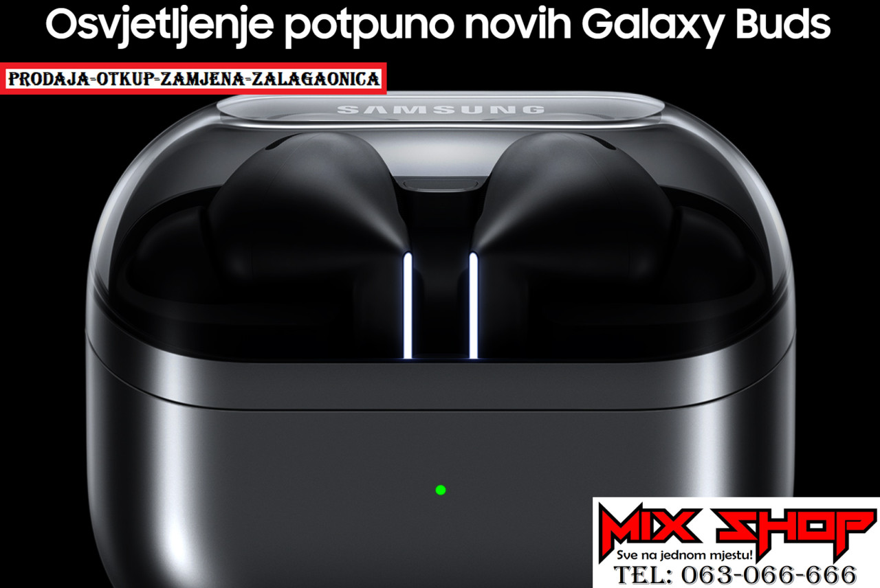 SAMSUNG GALAXY BUDS 3 PRO Bežične Bluetooth Wireless Wi Fi buds3