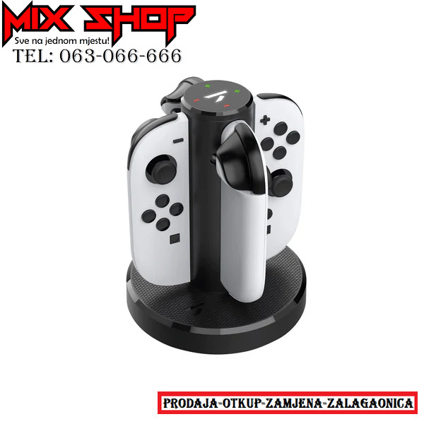 STEALTH Nintendo Switch 2 Joy Con Magnetic Quad Charger punjač