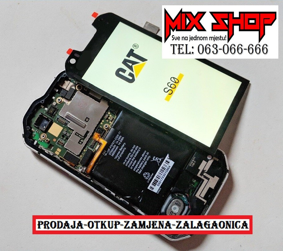 CATERPILLAR CAT S60 ORIGINAL BATERIJA 3800mAh caterpilar 3800 mah