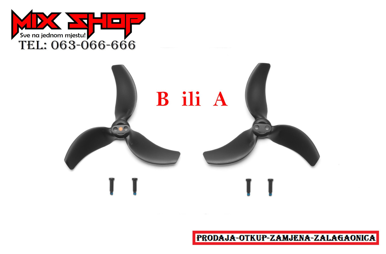 ORIGINAL DJI AVATA 2 PROPELER (A / B) propellers fpv propeleri