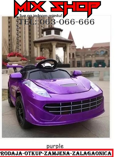 FERRARI Dječiji dječji dječi auto autić auti za djecu akumulator