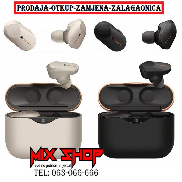 SONY WF-1000XM3 Bežične Slušalice XM3 WF1000XM3 EarBuds 1000 XM3