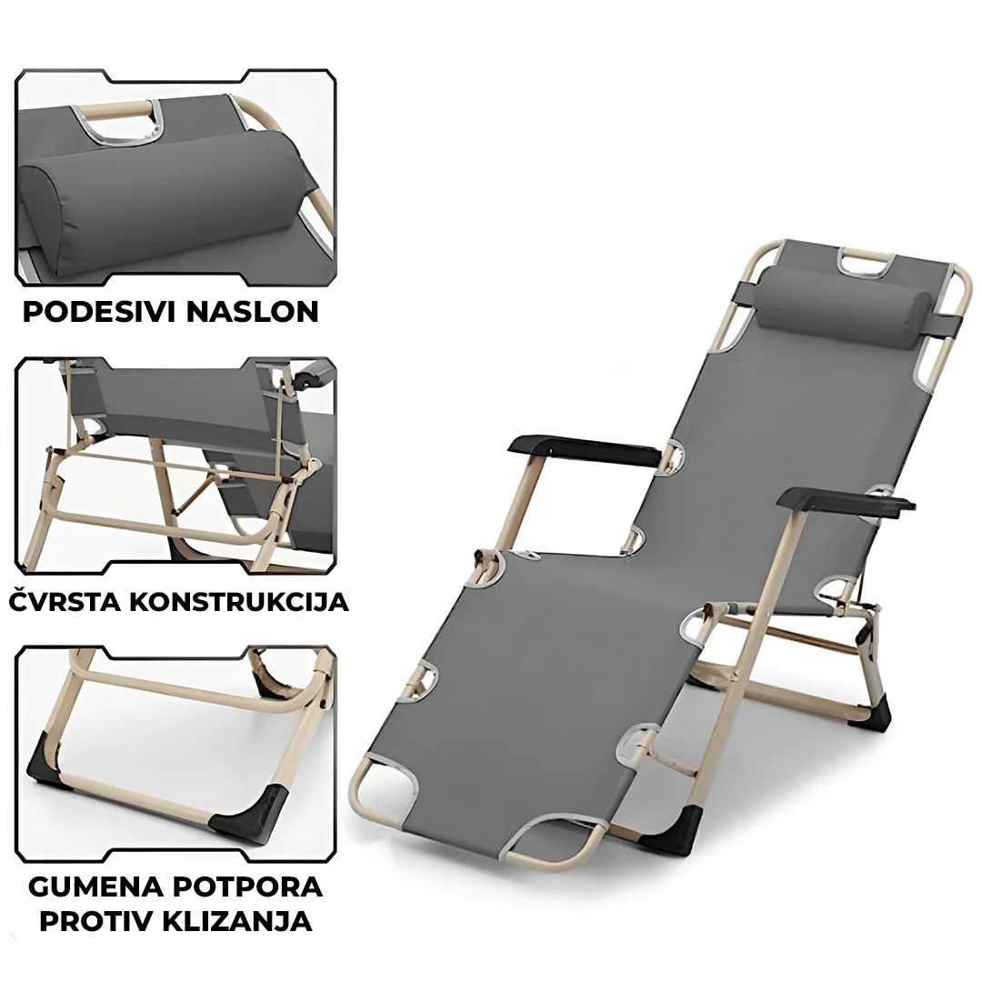 Sklopiva Ležaljka Luna