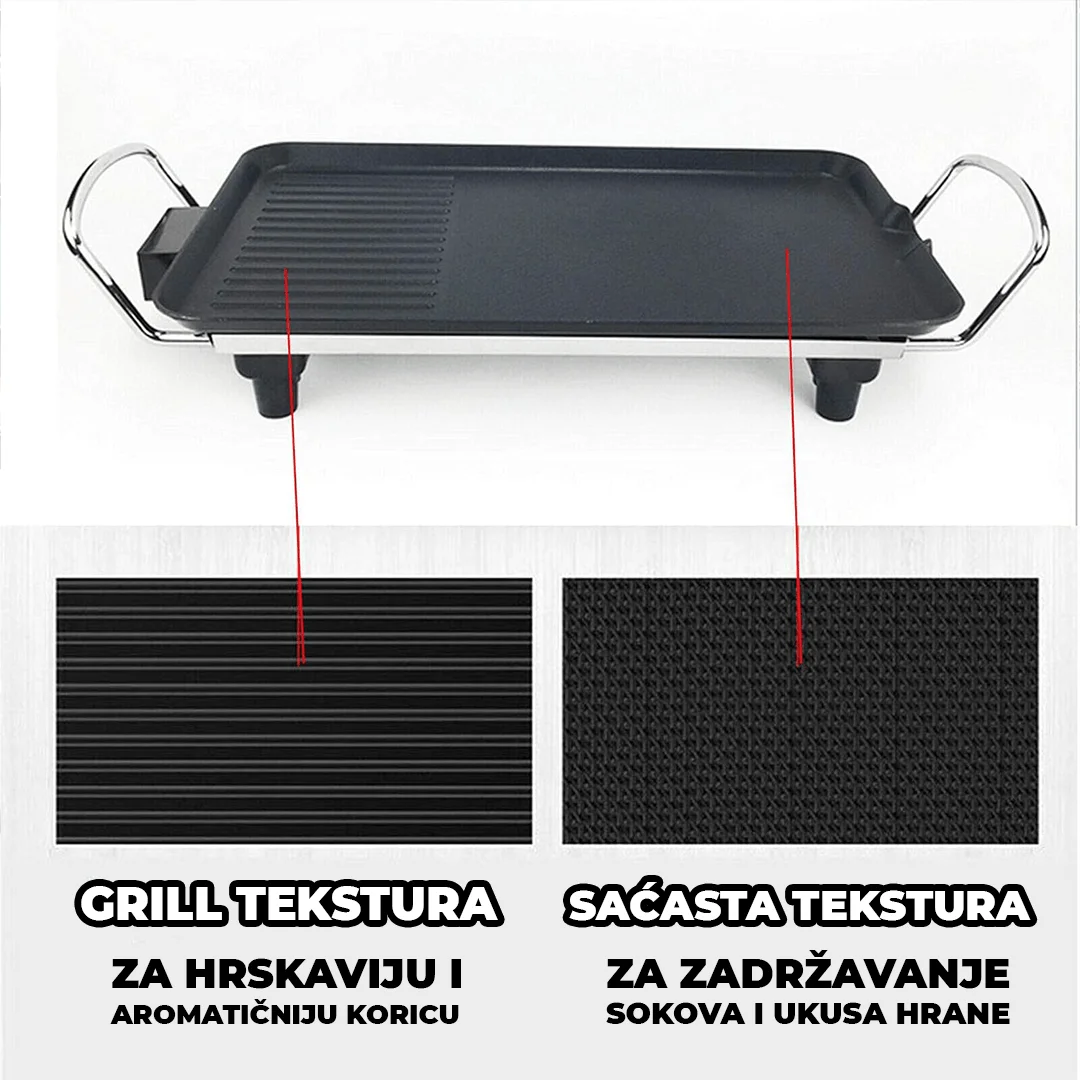 Električni Roštilj 1500W