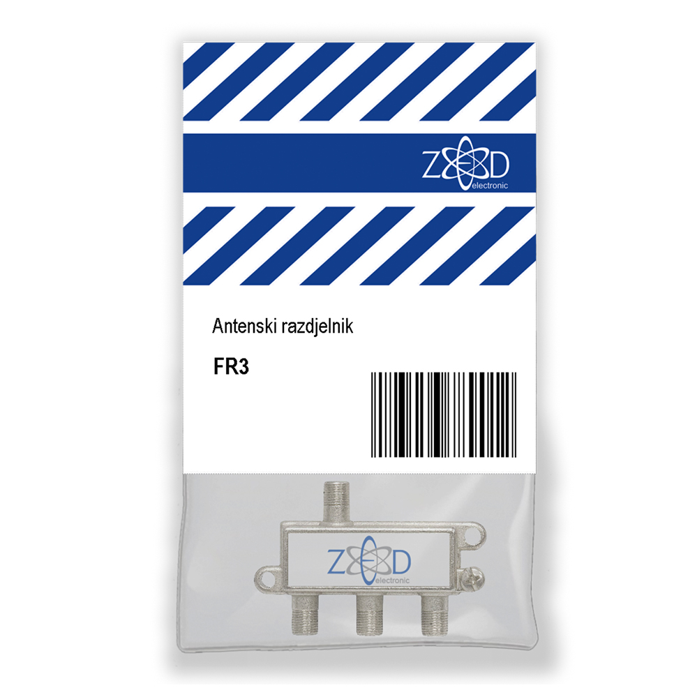 Zed antenski razdjelnik 1 ulaz 3 izlaza 5-2400 FR3