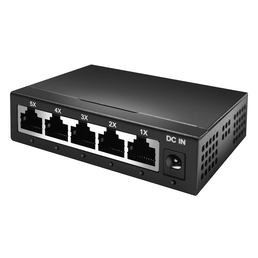 Amiko Home switch NS-205G 5-portni