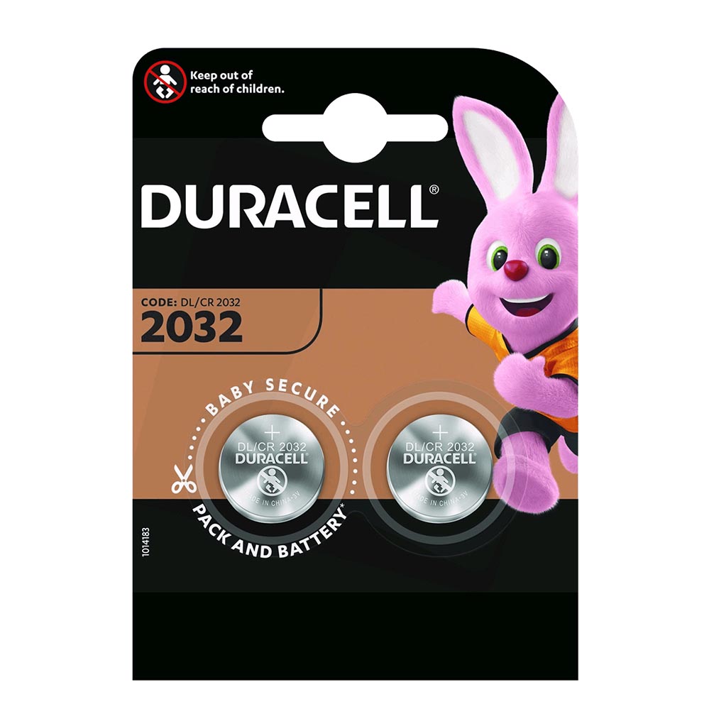 Duracell CR2032, 3V, dugmasta, blister 2 kom