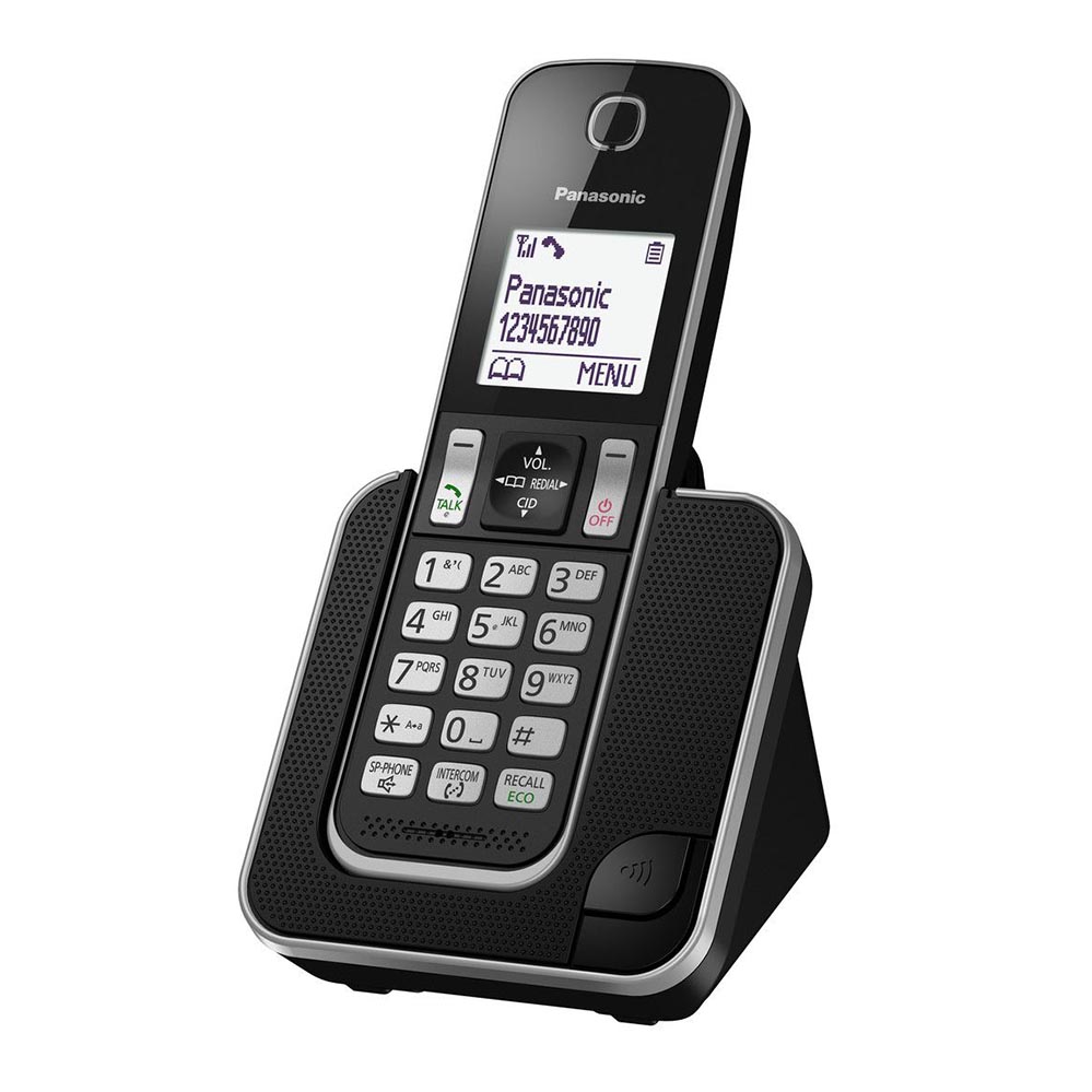 Panasonic bežični telefon KX-TGD310FXB CRNI