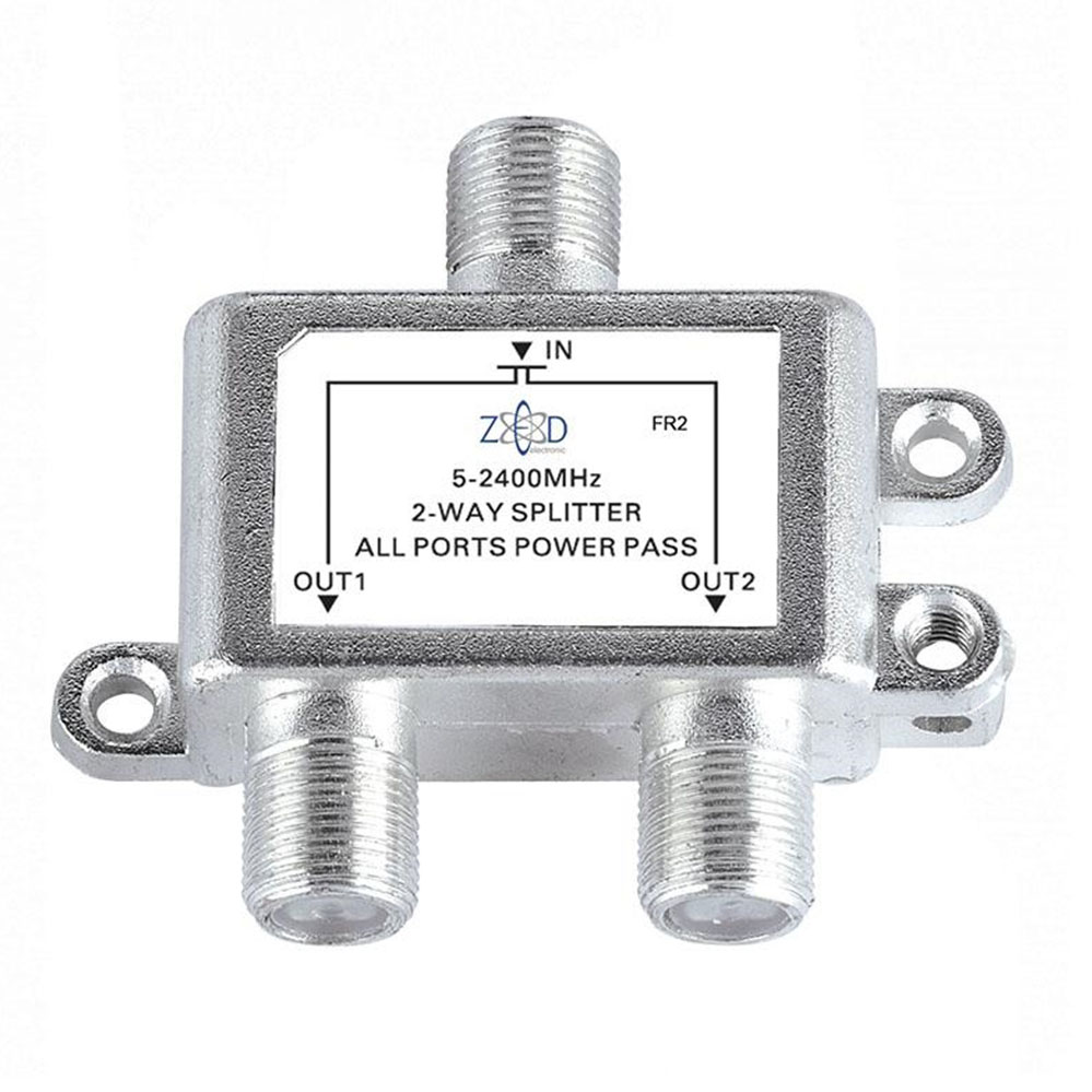 Zed antenski razdjelnik 1 ulaz 2 izlaza 5-2400 MHz
