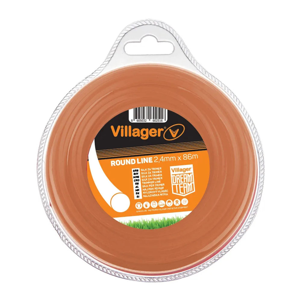 Villager silk za trimer 2.4mm x 86m okrugla nit